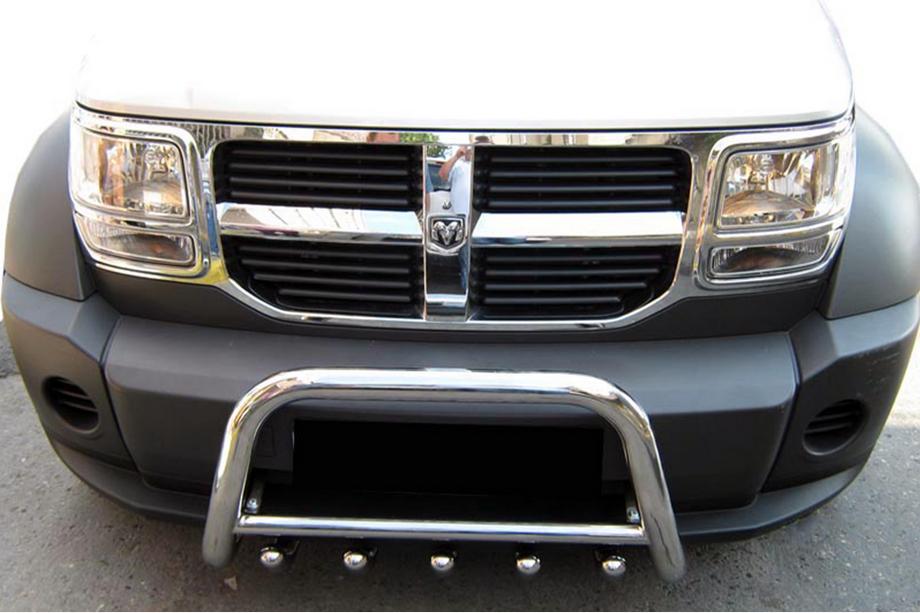Dodge Nitro 2006–2011 Přední nerezový ochranný rám QT006 Image