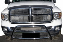 Dodge RAM (DR/DH/D1/DC/DM) 2002–2009 Přední ochranný rám WT005 (nerez) fotografie 1
