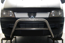 Fiat Ducato 1995–2006 Přední ochranný rám WT005 (nerez) fotografie 1