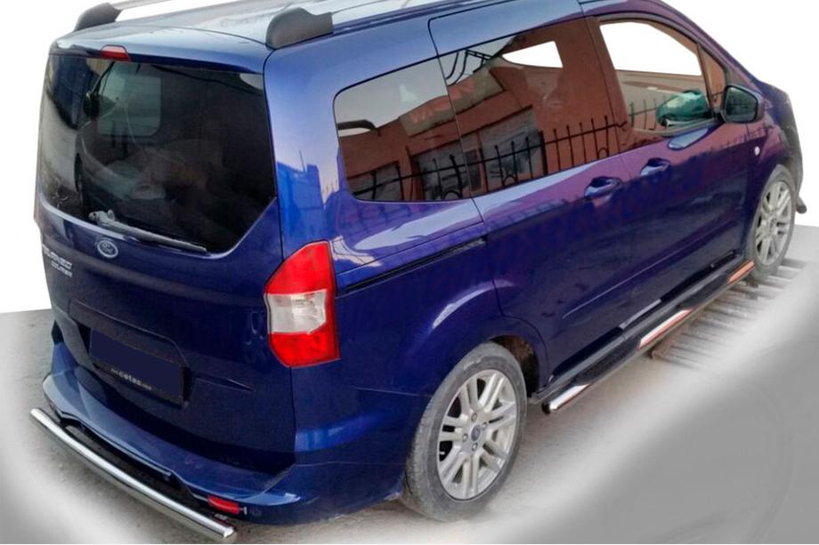 Ford Courier 2014–2023 Boční nerezové trubky (2 ks) Image