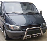 Ford Transit 2000–2014 Přední ochranný rám WT003 (2000-2006, nerez) fotografie 1