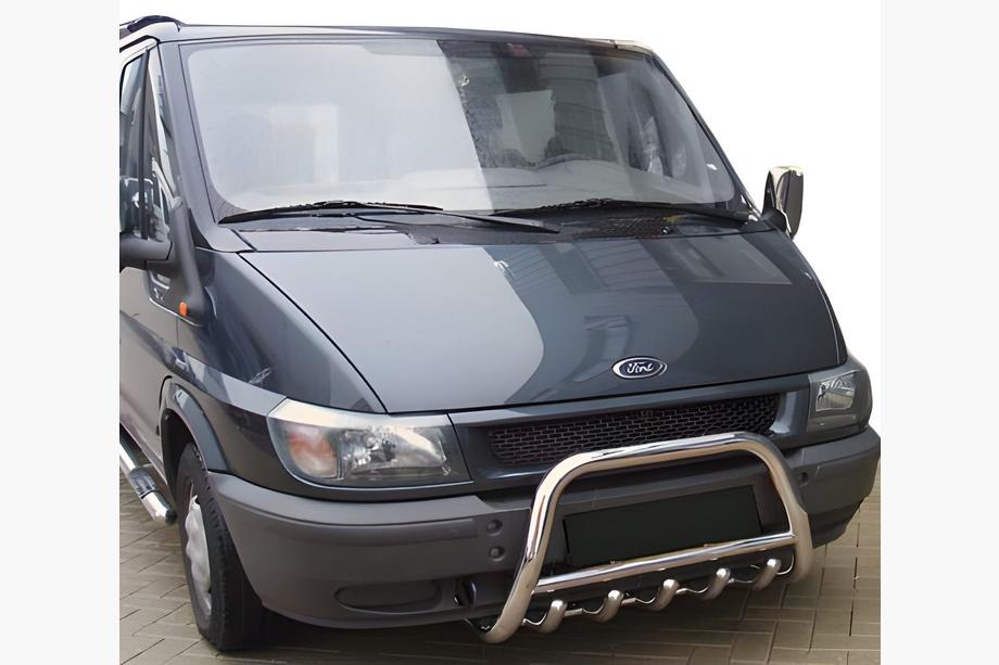 Ford Transit 2000–2014 Přední ochranný rám WT003 (2000-2006, nerez) Image