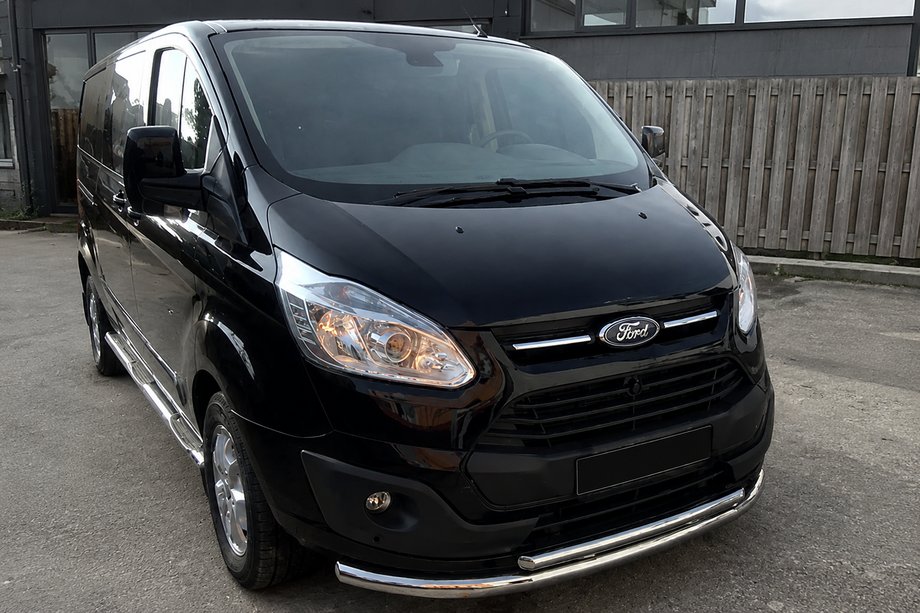 Ford Custom 2013–2022 Přední ochranný rám ST014 (nerez) 60/60 mm Image