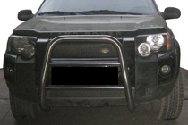 Land Rover Freelander II 2006–2014 Přední ochranný rám QT008 (nerez) fotografie 1