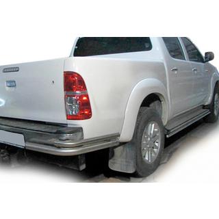 Zadní rohy AK003-Подвійний (nerez) Toyota Hilux 2006–2015 fotografie 1
