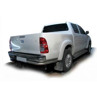 Zadní rohy AK003-Подвійний (nerez) Toyota Hilux 2006–2015 fotografie 2