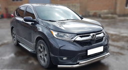 Honda CRV 2017–2022 Přední ochranný rám ST014 (2016-2019, nerez) fotografie 2