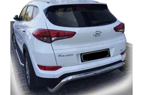 Hyundai Tucson TL 2016–2021 Zadní ochranný rám AK007 (nerez) fotografie 1