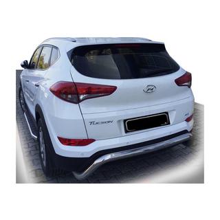 Zadní ochranný rám AK007 (nerez) Hyundai Tucson TL 2016–2021