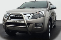 Isuzu D-Max 2011–2019 Přední ochranný rám QT008 (nerez) fotografie 1