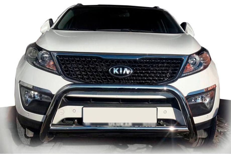 Kia Sorento II XM 2009–2014 Bullbar WT005 (nerez) Image