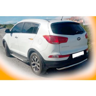 Zadní ochranný rám AK002-1 (nerez) Kia Sportage 2010–2015 fotografie 2