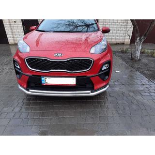 Přední ochranný rám ST014 (nerez) Kia Sportage 2015–2021 fotografie 2