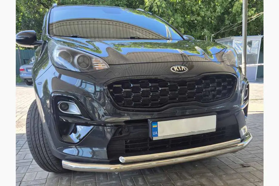 Kia Sportage 2015–2021 Přední ochranný rám ST014 (nerez) Image