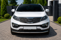 Kia Sportage 2010–2015 Přední ochranný rám ST008 (nerez) fotografie 1