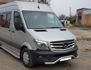 Mercedes Sprinter W906 2006–2018 Přední spodní ochranný oblouk MBSP.07.F3-04.6 (nerez) fotografie 2