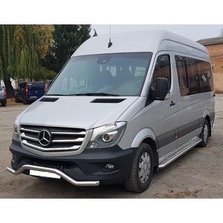 Přední spodní ochranný oblouk MBSP.07.F3-04.6 (nerez) Mercedes Sprinter W906 2006–2018 fotografie 3