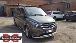 Mercedes Vito/V-class W447 2014– Přední ochranný rám ST014 (nerez) 60/42 fotografie 5
