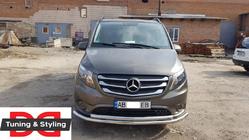 Mercedes Vito/V-class W447 2014– Přední ochranný rám ST014 (nerez) 60/42 fotografie 6