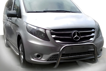 Mercedes Vito/V-class W447 2014– Bullbar WT005 (nerez) fotografie 1