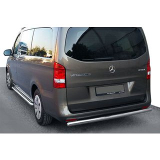 Zadní ochranný rám AK002 (nerez) Mercedes Vito/V-class W447 2014– fotografie 1