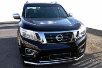 Nissan Navara/NP300 2016– Přední ochranná tyč ST014 (nerez) fotografie 1