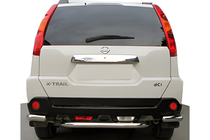 Nissan X-trail T31 2007–2014 Zadní rohy ke středové trubce AK0073 (2 ks, nerez) fotografie 1