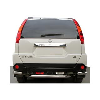 Zadní rohy ke středové trubce AK0073 (2 ks, nerez) Nissan X-trail T31 2007–2014