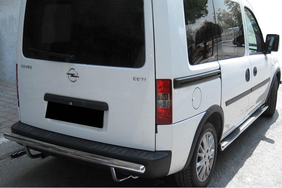 Opel Combo 2002–2012 Zadní ochranný oblouk AK002 (nerez) Image