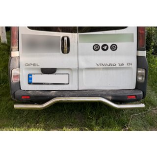Zadní ochranný rám AK006 (nerez) fotografie 3