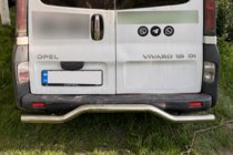 Opel Vivaro 2001–2015 Zadní ochranný rám AK006 (nerez) fotografie 1