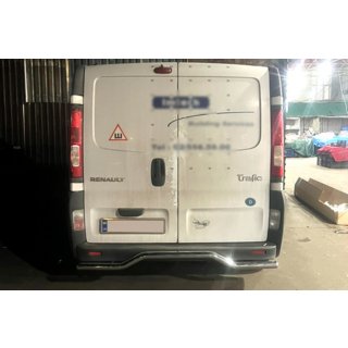 Zadní ochranný rám AK006 (nerez) Opel Vivaro 2001–2015 fotografie 2