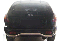 Hyundai Santa Fe 1 2000–2006 Zadní nerezový rám AK004 fotografie 1