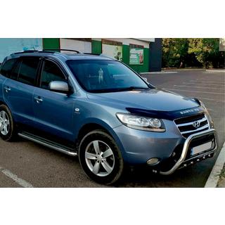 Přední ochranný rám WT004 (nerez) Hyundai Santa Fe 2 2006–2012 fotografie 2