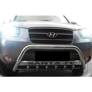 Přední ochranný rám WT004 (nerez) Hyundai Santa Fe 2 2006–2012 fotografie 3