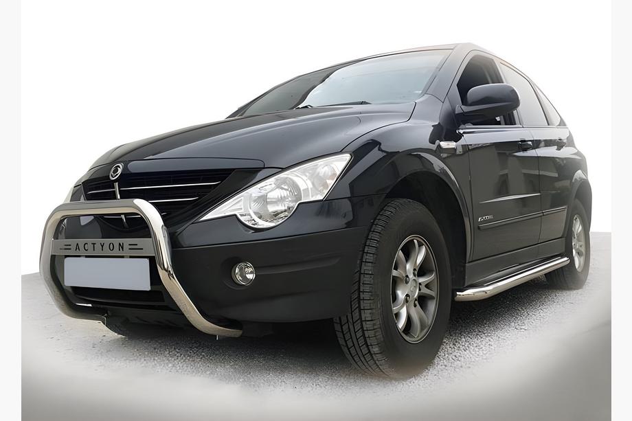 SsangYong Action 2005–2018 Přední ochranný rám WT005 (nerez) Image