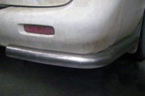 Hyundai H200, H1, Starex 1998–2007 Zadní rohy AK003 (2 ks, nerez) fotografie 1