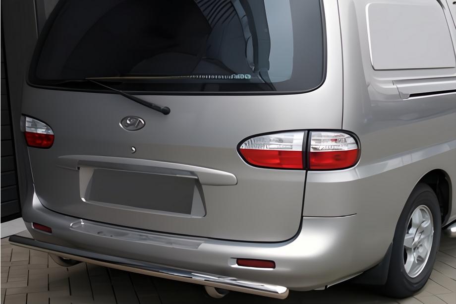 Hyundai H200, H1, Starex 1998–2007 Zadní ochranný oblouk AK002 (2 ks, nerez) Fotografie 1