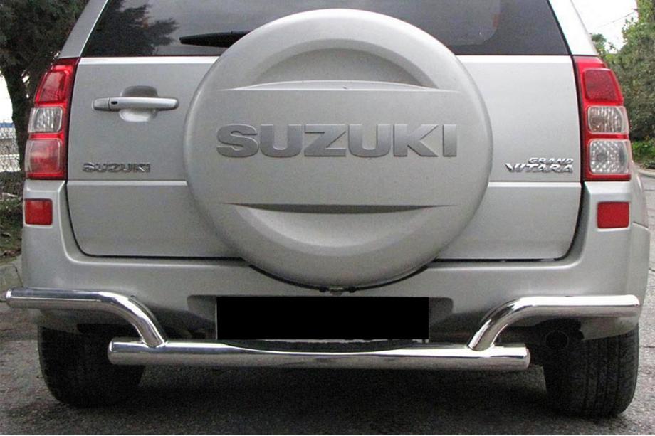 Suzuki Grand Vitara 2005–2017 Zadní ochranný rám AK005-2 (nerez) Image