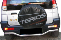 Daihatsu Terios 2003–2005 Zadní ochranný rám AK007 (nerez) fotografie 1