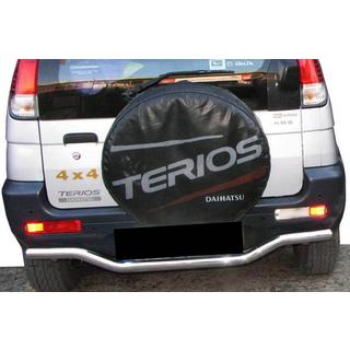 Zadní ochranný rám AK007 (nerez) Daihatsu Terios 2003–2005
