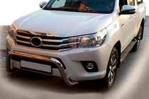 Toyota Hilux 2015– Přední ochranný rám WT009 (nerez) fotografie 1