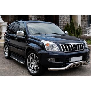 Přední nerezový ochranný rám ST011 Toyota Land Cruiser Prado 120 2002–2009