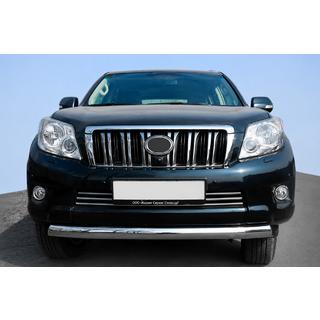 Přední ochranný rám ST008 (nerez) Toyota Land Cruiser Prado 150 2009–2023