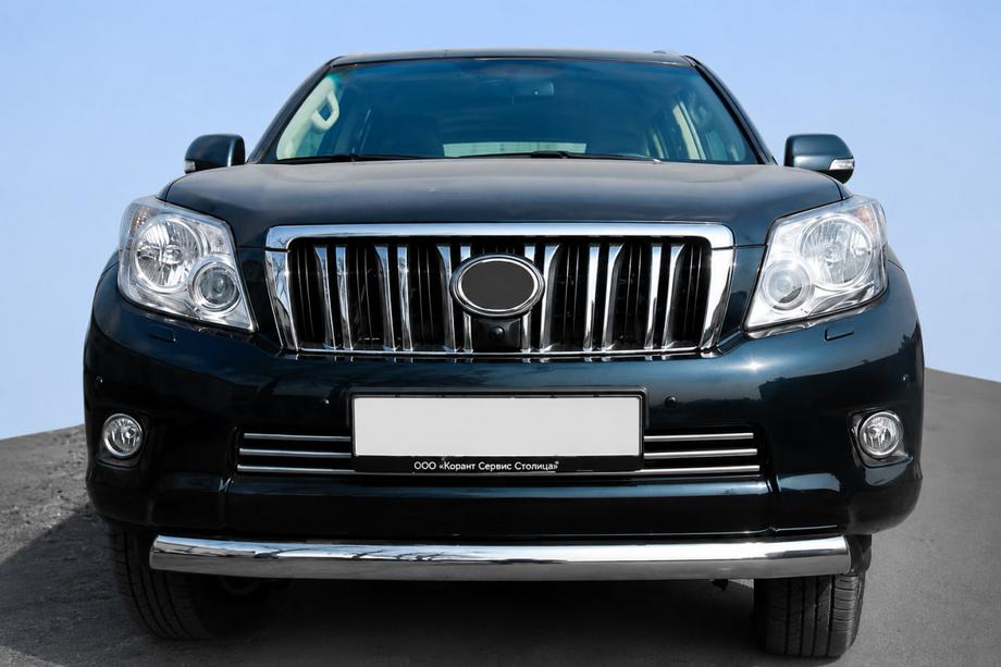 Toyota Land Cruiser Prado 150 2009–2023 Přední ochranný rám ST008 (nerez) Image
