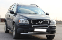 Volvo XC90 2002–2014 Přední ochranný rám ST014 (nerez) fotografie 2