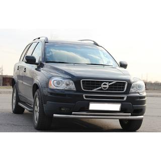 Přední ochranný rám ST014 (nerez) Volvo XC90 2002–2014 fotografie 2