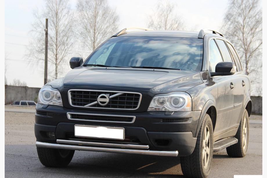 Volvo XC90 2002–2014 Přední ochranný rám ST014 (nerez) Image