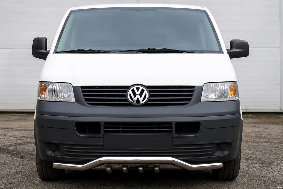 Volkswagen T5 Multivan 2003–2010 Přední ochranný rám Wave-Grill ST007-1 (nerez) Image