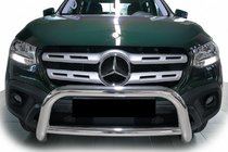 Mercedes X-Class 2017–2020 Přední ochranný rám WT005 (nerez, 60 mm) fotografie 1